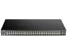 Šakotuvas D-Link dgs-1250-52x jungiklis 48ge 4sfp+