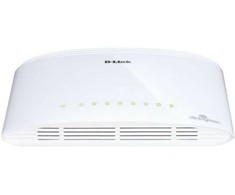 Šakotuvas D-link dgs-1008d/e łącza jungiama į tinklą nie zarządzany gigabit ethernet (10/100/1000) juoda