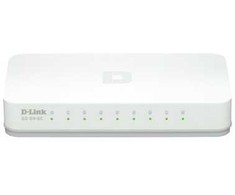 Šakotuvas D-Link Jungiklis 8 prievadų 8xfe