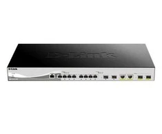 Šakotuvas Tinklo Įranga - D-Link DXS-1210-12TC 12-Port 10GbE Jungiklis 240 Gbit/s