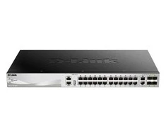 Šakotuvas D-Link Przełącznik zarządzalny dgs-3130-30ts switch 24ge 2x10g 4xsfp+