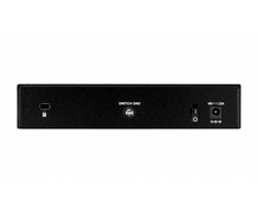 Šakotuvas D-Link Komutatorius su 8 prievadais 10/100/1000 gigabitų metaliniu korpusu darbalaukyje
