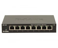 Šakotuvas D-Link Switch 8-port 10/100 metal housing