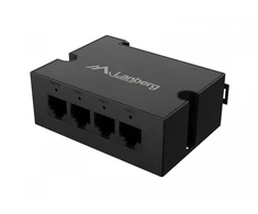 Šakotuvas Lanberg switch DIN-FE4-AT-30W 1xIn 3xOut 100Mb POE extenders fast ethernet