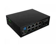 Šakotuvas Lanberg switch light industrial POE 4xBT 4xAT SFP+ETH DIN niezarządzalny fast ethernet