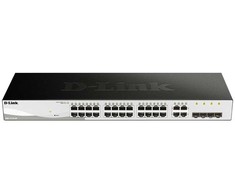 Šakotuvas Jungiklis d-link dgs-1210-28/e 24 10/100/1000 juodas