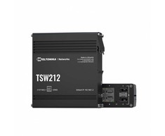 Šakotuvas Teltonika Pramoninis valdomas jungiklis tsw212 2xsfp 8xgbe l2/l3