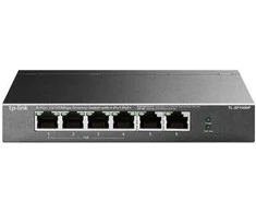 Šakotuvas TP-Link sf1006p 6xfe jungiklis (4xpoe+)