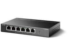 Šakotuvas TP-Link sf1006p 6xfe jungiklis (4xpoe+)