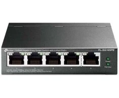 Šakotuvas TP-Link 5-PORT GIGAB EASY SMART SWITCH - WITH 4-PORT POE+