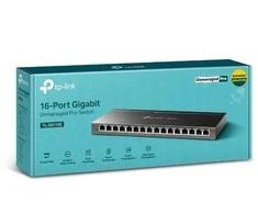 Šakotuvas TP-Link TL-SG116E, Switch - juodas