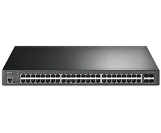 Šakotuvas TP-Link Przełącznik zarządzalny sg3452xp 48xge poe+ 4xsfp+