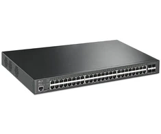 Šakotuvas TP-Link Przełącznik zarządzalny sg3452xp 48xge poe+ 4xsfp+