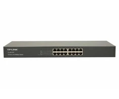Šakotuvas Switch tp-link tl-sf1016 nie zarządzany fast ethernet (10/100) 1u juoda
