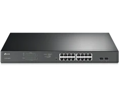 Šakotuvas TP-Link sg1218mpe 16xge poe+ 2xsfp jungiklis