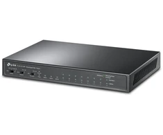 Šakotuvas TP-Link Sl1311mp 8xfe poe + 2xge 1xsfp jungiklis