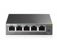 Šakotuvas TP-Link TL-SG105E 5-PORT GBIT - EASY SMART SWITCH