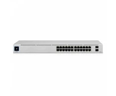 Šakotuvas Ubiquiti 24x1gbe poe jungiklis usw-24-poe