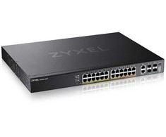 Šakotuvas Zyxel L3 prieigos komutatorius 24 prievadų POE, 10GBE RJ-45, 4 prievadai 10GBE SFP+ xgs2220-30hp-eu0101f