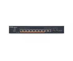 Šakotuvas Zyxel Komutatorius multi-gigabit išmanusis valdomas xs1935-12hp-zz0101f 8 prievadų 90 W PoE++ 400 vatų 802.3bt, 2x 10GbE, 2 SFP+ uplink