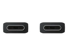 USB kabelis originalus Samsung EP-DX510JBEGEU Type-C-Type-C 1.8m pakuotėje juodas