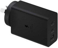 Samsung 65w maitinimo adapterio trio, juodas