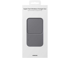 Samsung bevielis įkroviklis duo (be kelioninio adapterio), juodas