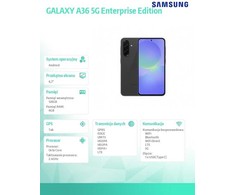 SAMSUNG Galaxy A36 5G 6/128GB Awesome Black (Enterprise Edition)