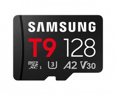 Atminties kortelė Samsung T9 | MicroSD Card | 128 GB | Micro SDXC | Flash atminties klasė U3, V30, A2