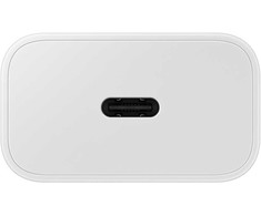 Samsung maitinimo adapteris 25W USB-C greito įkrovimo 1m baltas įkroviklis