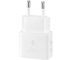 Samsung maitinimo adapteris 25W USB-C greito įkrovimo įkroviklis (be laido) baltas