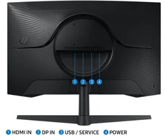 Monitorius samsung led g5 27" ls27cg554euxen 165 hz
