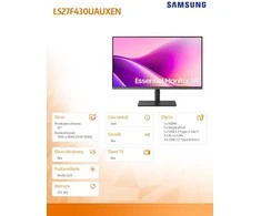 Monitorius - Samsung Monitorius LS27F430UAUXEN 27" FHD IPS 1920x1080 HDMI USB-C