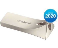 Samsung Pendrive bar plus usb3.1 128 gb champaign sidabrinis