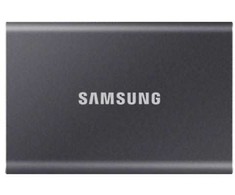 Kietasis diskas Samsung T7 1tb usb3.2 gen.2 nešiojamasis diskas pilkas