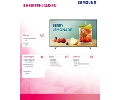 „Televizorius Samsung BE55FX-H“ LED 55 colių 4K „Ultra HD“ televizorius „Tizen“