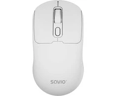 Savio belaidė pelė bt 2.4 ghz balta mb-05