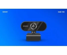 Savio CAK-04 webcam 720 MP 1280 x 720 pikselių USB Juodas