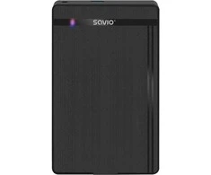 Savio Išorinio disko korpusas AK-87 SSD SATA / HDD 3,5"