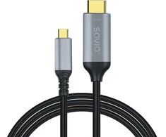 Savio Kabelis usb-c do hdmi v2.0b, 3m, miedź cl-184