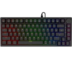 Savio Klaviatūra magnetyczna astral juodas outemu baltas jade magnetic rgb