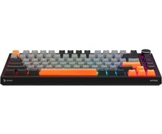 Savio Klaviatūra magnetyczna astral juodas outemu baltas jade magnetic rgb 3 spalvų keycapów
