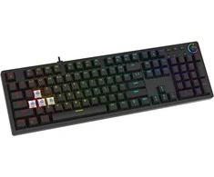 Savio STYX Outemu Mėlyna, Hot Swap, RGB klaviatūra Gaming