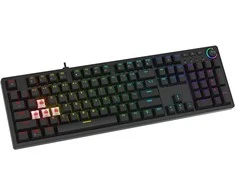SAVIO STYX Mechaninė klaviatūra Outemu Raudona, Hot Swap, RGB