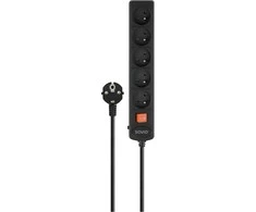 Savio maitinimo lizdas, viršįtampių apsauga, automatinis ilgintuvas, 5 lizdai, 3 m LZ-17