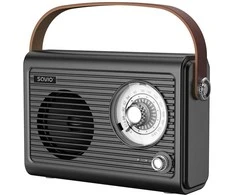 Savio RS-01 radio Portable Juodas