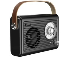 Savio RS-01 radio Portable Juodas