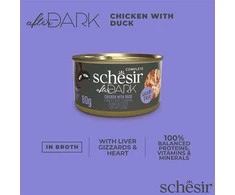 SCHESIR After Dark vištienos filė sultinyje - šlapias kačių ėdalas - 80 g