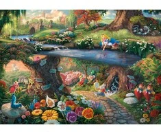Schmidt Dėlionė 1000 vnt. - Thomas Kinkade: Alisa stebuklų šalyje