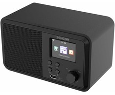 Sencor Interneto radijas 4w galia, wifi, fm, dab+, usb, lcd ekranas